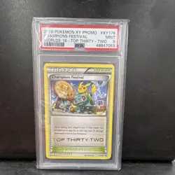 Pokemon Champions Festival XY Promo XY176 Worlds 16 PSA 9 Top Thirty-Two Promo - Image 1