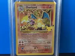 Pokemon PSA 10 Charizard Celebrations Holo Card 4/102 Classic Collection - Image 4