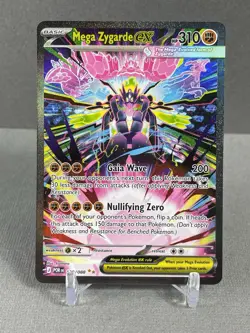 Pokemon Mega Zygarde EX Special Illustration Rare 120/088 - PSA 10 Contender - Image 1