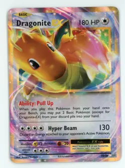 Dragonite EX 72/108 XY Evolutions Ultra Rare Holo Pokemon - Near Mint! - Image 1