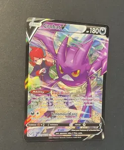 Pokemon Crobat V TG20/TG30 Lost Origin Trainer Gallery NM - Image 3