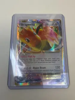 Pokemon TCG Dragonite EX XY Evolutions 72/108 Holo Rare EX - NM - Image 1