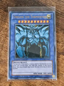 Egyptian God Set Slifer, Obelisk, Winger Dragon of RA (NM+) Yu-Gi-Oh! TCG Yugioh - Image 2