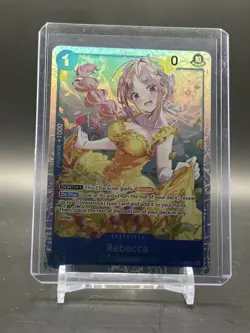 One Piece TCG Rebecca OP15-053 SR Foil English OP15 NM - Image 1