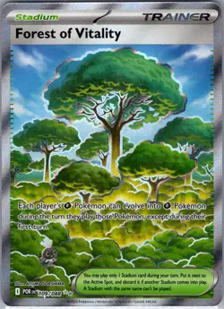 Forest of Vitality 109/088 ME03: Perfect Order - Pokemon Card - NM - Image 1