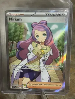 Pokemon Miriam 238/198 Scarlet And Violet Base Set SV1 Pokemon Card Full Art - Image 1