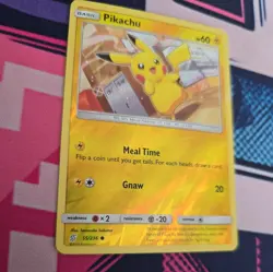 Pikachu 55/236 Unified Minds Reverse Holo Pokemon Card - Image 2