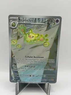 Pokemon Reuniclus 022 SVP Holo Psychic 140HP TCG Card English 2023 - Image 1