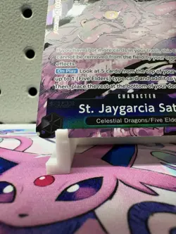 St Jaygarcia Saturn OP13-083 Alt Art SR One Piece Card NM - Image 5