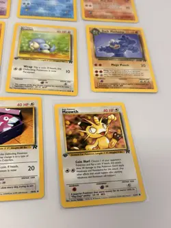 Vintage 1999 Pokemon 11 Card Lot /82 Rocket Dark Vaporeon Hypno Eevee Meowth - Image 4