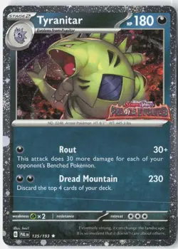 Tyranitar - (Cosmo Foil) Holo Promo Miscellaneous Cards & Products 135/193 NM - Image 1