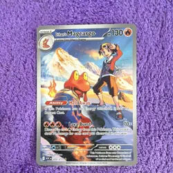 Pokemon Ethan's Magcargo 222/217 Stage 1 130 HP 70 Attack ASCN Fire TCG Card - Image 1