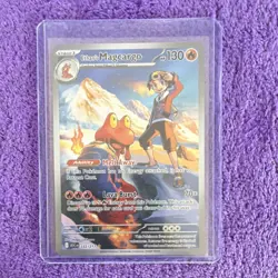 Pokemon Ethan's Magcargo 222/217 Stage 1 130 HP 70 Attack ASCN Fire TCG Card - Image 3