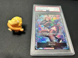 PSA 10 Kalifa Alt Art OP03 081 One Piece Card Game Pillars of Strength Japanese - Image 1