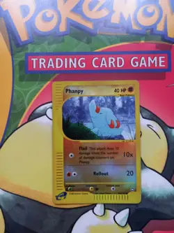 Phanpy 100/147 Reverse Holo Aquapolis Pokemon Card - Image 1