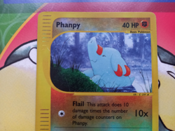 Phanpy 100/147 Reverse Holo Aquapolis Pokemon Card - Image 3