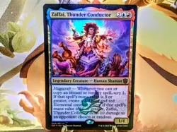 Zaffai Thunder Conductor mythic foil magic the gathering trading card singles - Image 1