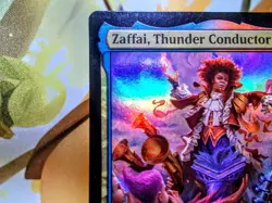 Zaffai Thunder Conductor mythic foil magic the gathering trading card singles - Image 4