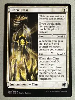 MTG / Cleric Class / AFR / #6 / Regular / Uncommon / NM - Image 1