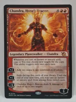MTG Chandra, Hope's Beacon x1 Regular March Of The Mach NM/PFresh! - Image 1