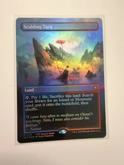 Scalding Tarn (Borderless) (FOIL) ✅Special Guests ✅ Magic (mtg) - Image 1