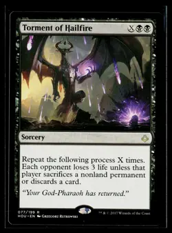 Hour of Devastation #77 Torment of Hailfire - Image 1