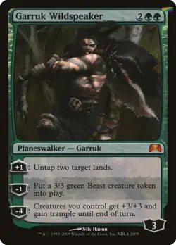 Garruk Wildspeaker [MEDIA - XBLA 2009] - NM [Foil] TCG MTG - Image 1