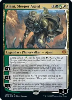 Ajani, Sleeper Agent (Regular, #192, NM) Dominaria United (DMU), MTG - Image 1