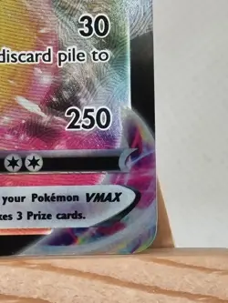 Pokemon Pikachu TCG VMAX SWSH286 Black Star Promo Holo Card Near Mint Condition - Image 3