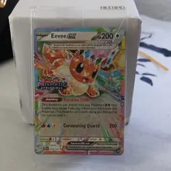 Pokemon Eevee ex Prismatic Evolutions Promo Foil 075/131 TCG Card (SEALED) - Image 1