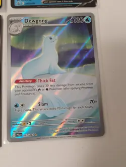 Pokemon Promo/TG/Dewgong Illustration Rare/Radiant Rare/Full Art Holo Cards - Image 2