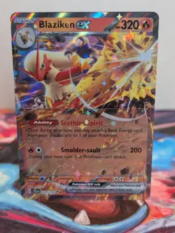 Blaziken Ex 024/159 Double Rare Sv09: Journey Together Pokemon TCG - NM - Image 1
