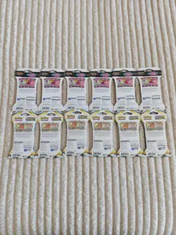 Under Market Price SWSH Pokemon Lot: 12 Sealed FS and BS Sleeved Booster Packs - Image 2