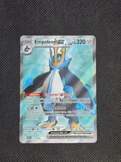 Pokemon Tcg - Empoleon EX 114/094 Full Art phantasmal flames English - Image 1