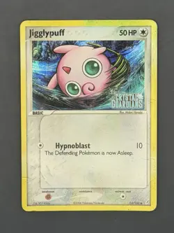 Jigglypuff 53/100 EX Crystal Guardians Reverse Holo Stamp 2006 Pokemon DMG - Image 1
