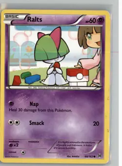 RALTS 68/162 C BREAKTHROUGH POKEMON NM - Image 1