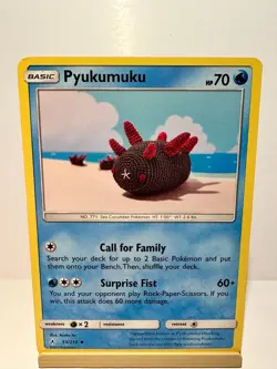Pyukumuku 53/214 Uncommon Unbroken Bonds Pokemon Lightly Played - Image 1