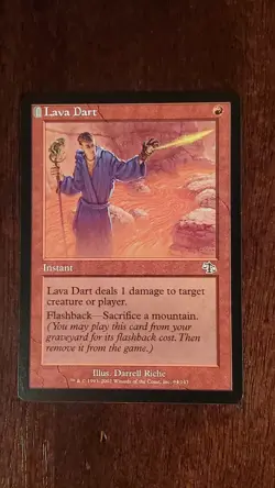 Lava Dart Judgment EX/LP 94/143 MTG Magic the Gathering Instant Common Red - Image 1