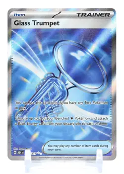 Pokemon - Glass Trumpet 260/217 Ultra Rare Full Art Ascended Heroes English - Image 1