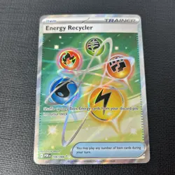 Energy Recycler Full Art Holo 108/088 Pokemon ME03: Perfect Order NM Near Mint - Image 1