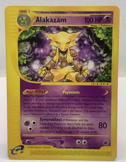 Expedition 033/165 Alakazam Pokemon TCG LP - Image 1