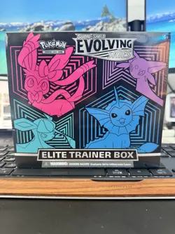 Pokemon Evolving Skies ETB (Sylveon Espeon Glaceon Vaporeon) - Image 1