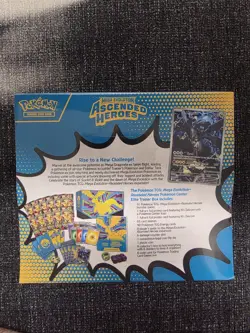 Pokemon Mega Evolution Ascended Heroes Elite Trainer Box Promo Dragonite Zekrom - Image 2