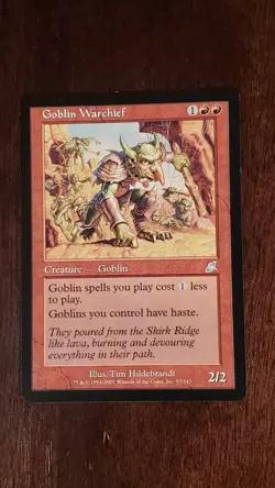 Goblin Warchief Scourge EX/LP 97/143 MTG Magic the Gathering Creature Uncommon - Image 3