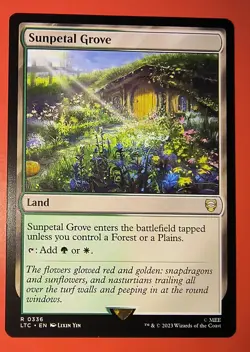 MTG, MAGIC: SUNPETAL GROVE, LTC, RARE #0336 , REGULAR FINISH - Image 1
