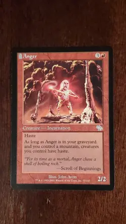 Anger Judgment EX/LP 77/143 MTG Magic the Gathering Creature Uncommon Red - Image 3