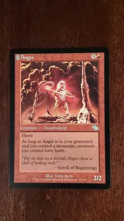 Anger Judgment EX/LP 77/143 MTG Magic the Gathering Creature Uncommon Red - Image 5
