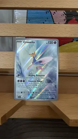 Pokemon TCG Cresselia 071/064 Shrouded Fable Holo Illustration Rare NM Condition - Image 2