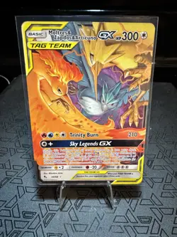 Pokemon Moltres & Zapdos & Articuno GX Ultra Rare Holo Hidden Fates 44/68 - Image 1
