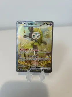 Pokemon TCG Meloetta EX 167/086 Black Bolt SIR LP (Lightly Played) - Image 1